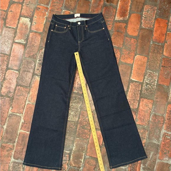 Alice + Olivia Bodie Dark Rinse Jeans, low rise, full length, perfect bootcut. - Picture 7 of 10